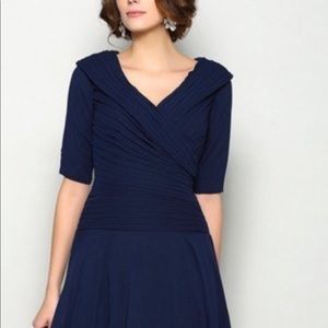 Beautiful Navy Formal Dress